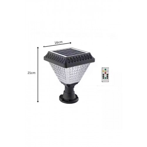 40w Set üstü RGB-Günışığı Beyaz Renk Ledli Ayarlanabilir Solar Güneş Enerjili Bahçe Lambası 1 adet
